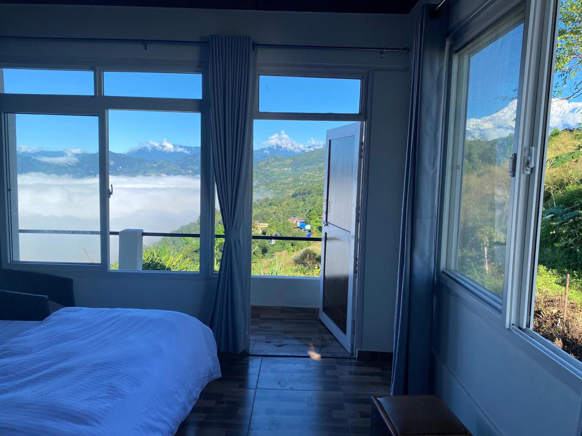 Panoramic View Guest House Sarangkot Pokhara Dış mekan fotoğraf