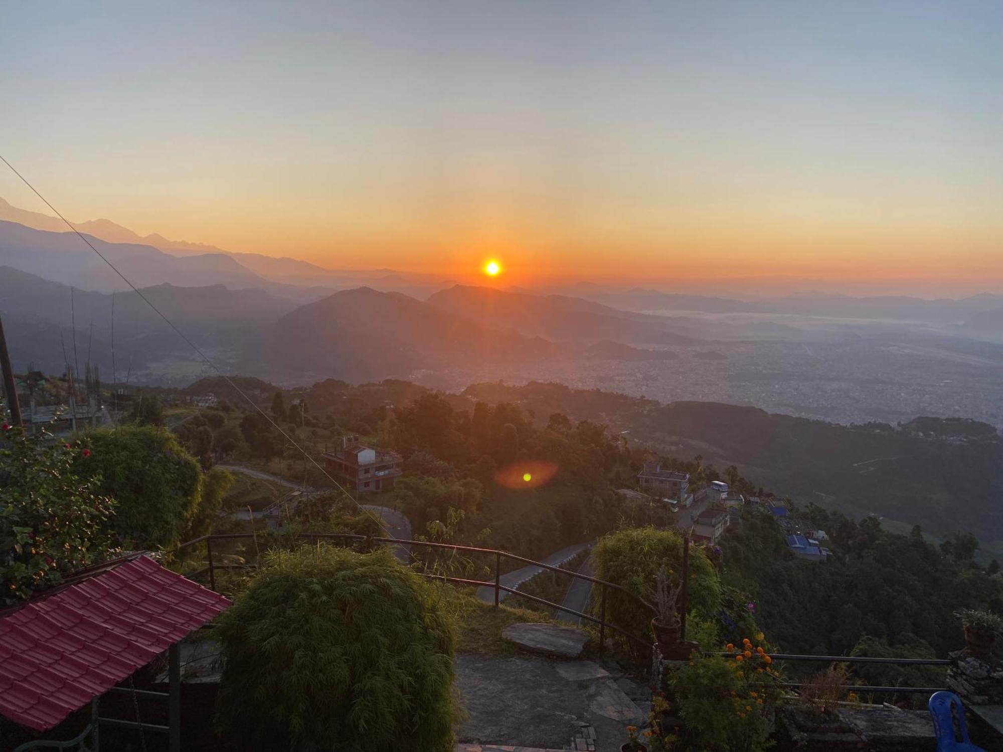 Panoramic View Guest House Sarangkot Pokhara Dış mekan fotoğraf