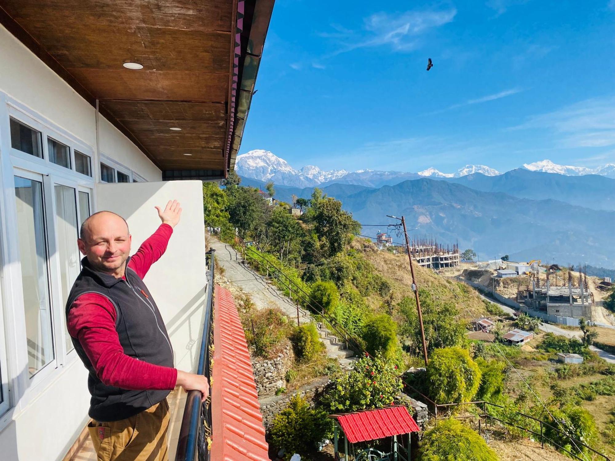 Panoramic View Guest House Sarangkot Pokhara Dış mekan fotoğraf