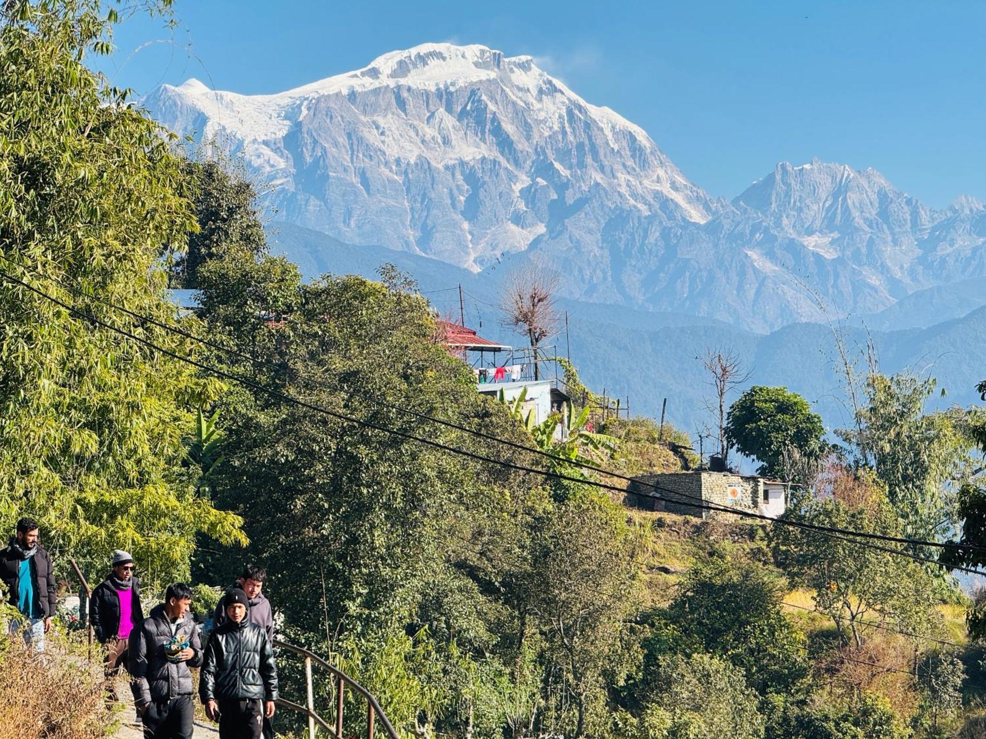 Panoramic View Guest House Sarangkot Pokhara Dış mekan fotoğraf